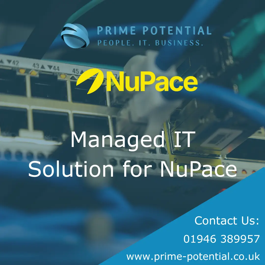 NuPace puts ‘Trust’ in Prime Potential to take care of all things IT.