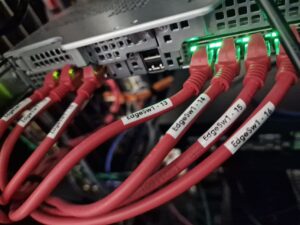 cabling to switch